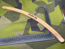Load image into Gallery viewer, Waffen SS Badged Wooden Clothes Hanger
