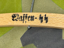 Load image into Gallery viewer, Waffen SS Badged Wooden Clothes Hanger
