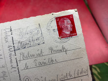Lade das Bild in den Galerie-Viewer, Interesting WW2 German Postcard 1944 Dated with Postage Stamp.
