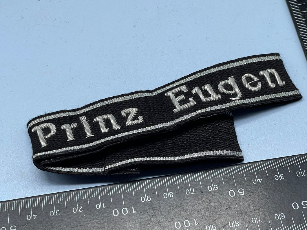 WW2 German SS Prinz Eugen Cuff Title