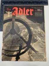 Charger l&#39;image dans la galerie, Der Adler Luftwaffe Magazine Original WW2 German - 19th January 1943
