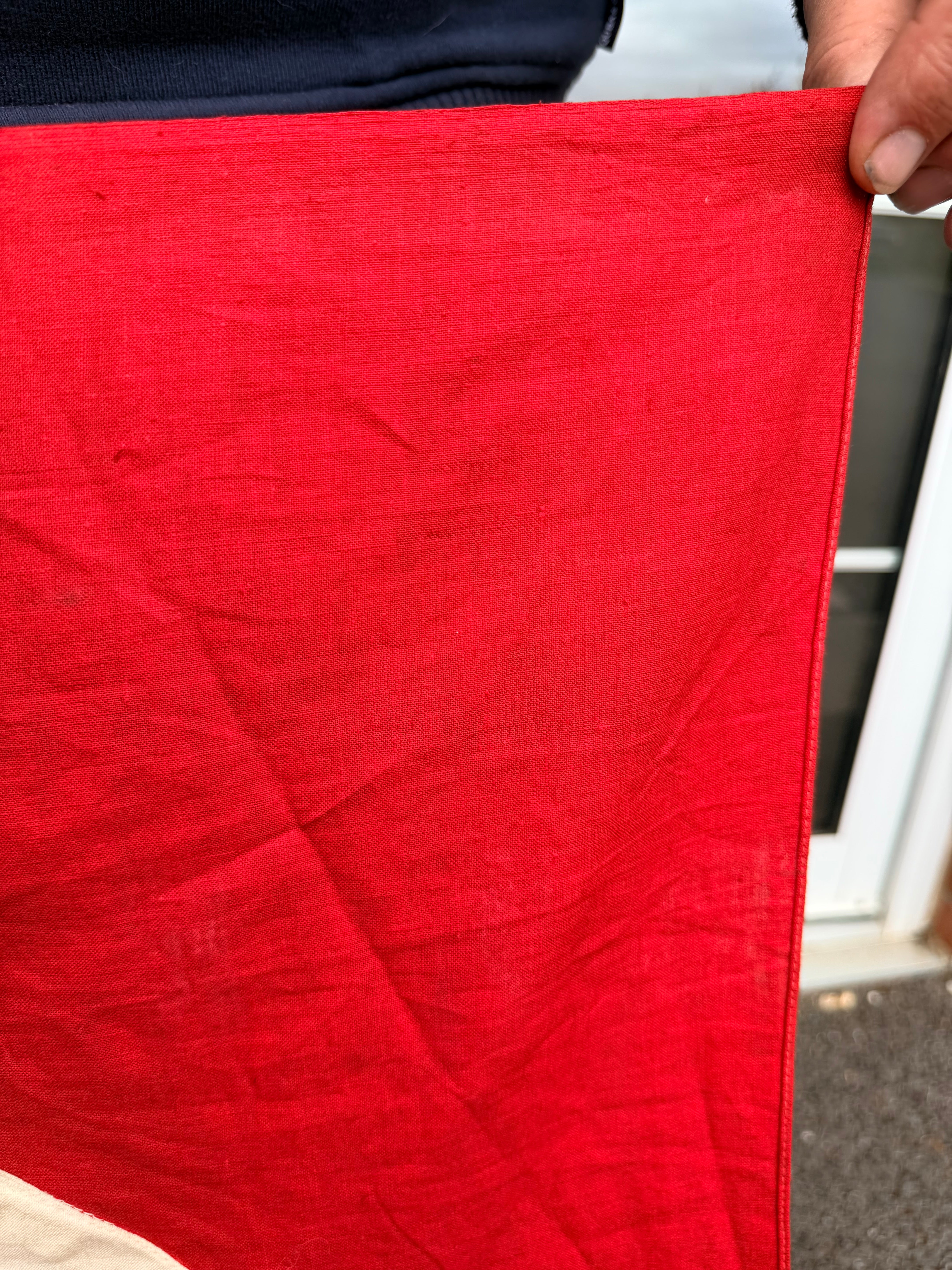 Original WW2 German NSDAP Party Flag - Size 30" x 22" - The Militaria Shop