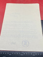 Interesting WW2 German Letter - 1934 Dated With Stamp. - The Militaria Shop