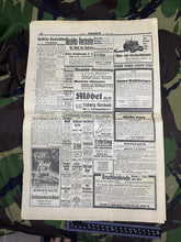 Charger l&#39;image dans la galerie, Original WW2 German Party Heimatblatt Political Newspaper - 21st January 1939 - The Militaria Shop
