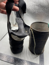 Load image into Gallery viewer, Original British Civilian Gas Mask in Private Purchase Carrying Tin - The Militaria Shop

