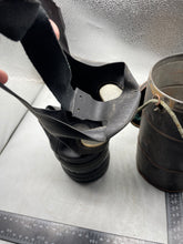 Load image into Gallery viewer, Original British Civilian Gas Mask in Private Purchase Carrying Tin - The Militaria Shop
