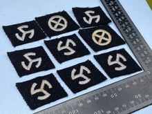 Charger l&#39;image dans la galerie, Group of Reproduction WW2 German Army Collar Badges
