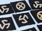 Group of Reproduction WW2 German Army Collar Badges - The Militaria Shop
