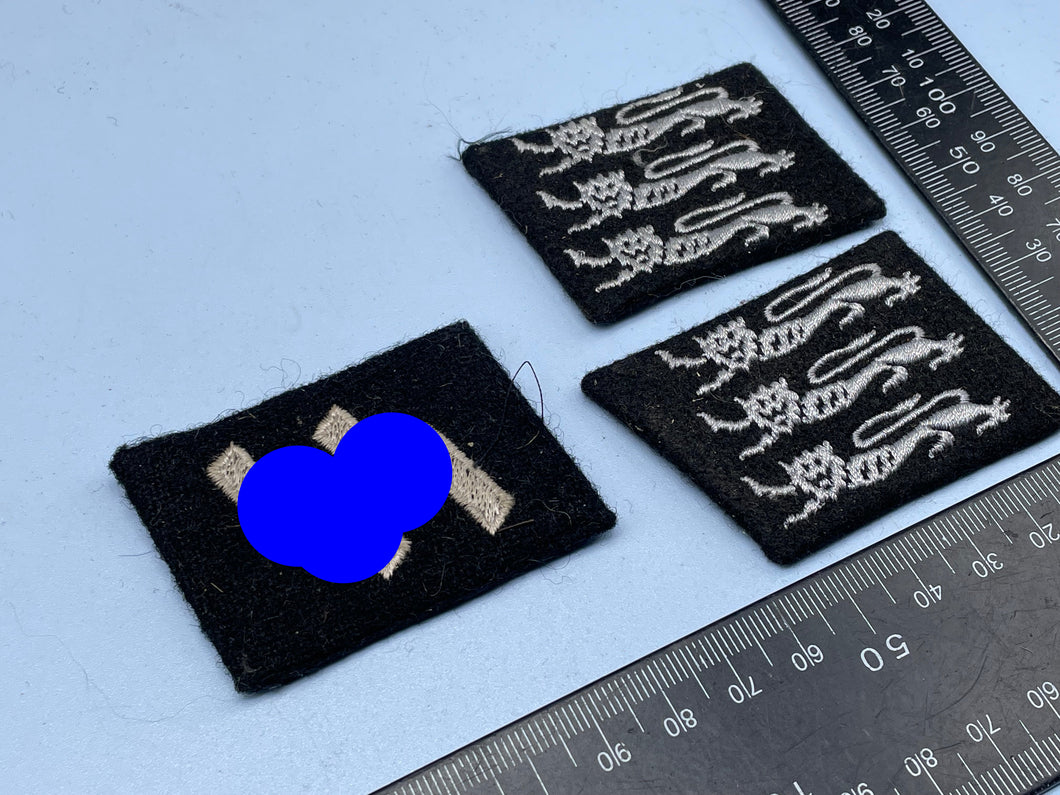 Group of Reproduction WW2 German Army Collar Badges