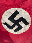 Original WW2 German Party Banner / Flag - 50 x 29 inches - The Militaria Shop