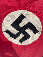 Charger l'image dans la galerie, Original WW2 German Party Banner / Flag - 50 x 29 inches - The Militaria Shop

