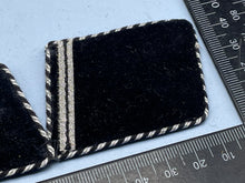 Load image into Gallery viewer, Pair of WW2 German Black Collar Tabs
