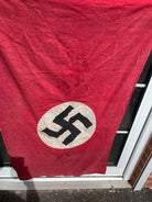 Original WW2 German Party Banner / Flag - 50 x 29 inches - The Militaria Shop
