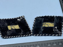 Load image into Gallery viewer, Pair of WW2 German Black Collar Tabs
