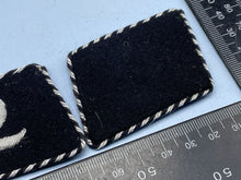 Charger l&#39;image dans la galerie, Pair of WW2 German Black Collar Tabs
