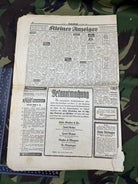 Original WW2 German Party Heimatblatt Political Newspaper - 26th January 1940 - The Militaria Shop
