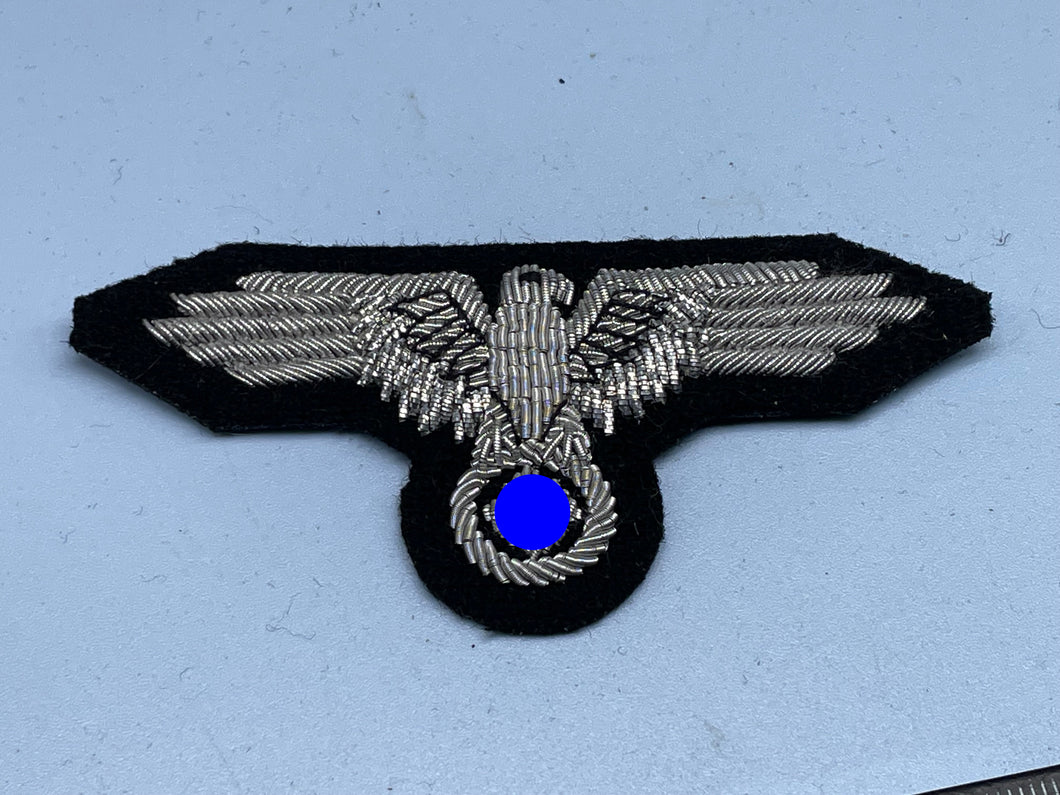 WW2 German SS Officer's Silver Thread Tunic Eagle