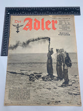 Load image into Gallery viewer, Der Adler Luftwaffe Magazine Original WW2 German - 3rd November 1942
