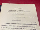 A WW2 German Document Dated 1934. Interesting Original Paper with Stamp - The Militaria Shop