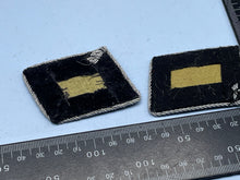 Charger l&#39;image dans la galerie, WW2 German SS Officer&#39;s Collar Tabs
