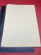 A WW2 German Document Dated 1934. Interesting Original Paper with Stamp - The Militaria Shop