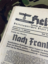 Charger l&#39;image dans la galerie, Original WW2 German Nazi Party Heimatblatt Political Newspaper - 24th May 1940
