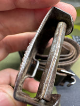 Charger l&#39;image dans la galerie, Original WW2 German Elite SS Late War Overhoff Steel Buckle &amp; Belt Set
