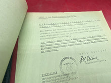 Lade das Bild in den Galerie-Viewer, A 2 Page WW2 German NSDAP Document Dated 1935. With Stamp etc.
