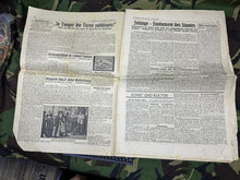 Load image into Gallery viewer, Original WW2 German NSDAP VOLKSSTIMME Political Newspaper - 24th August 1939
