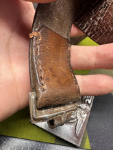 Charger l&#39;image dans la galerie, Original WW2 German Elite SS Late War Overhoff Steel Buckle &amp; Belt Set
