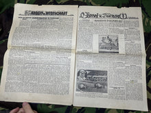 Load image into Gallery viewer, Original WW2 German NSDAP VOLKSSTIMME Political Newspaper - 6th July 1938
