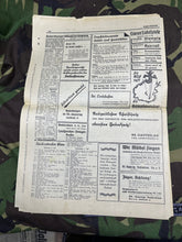 Load image into Gallery viewer, Original WW2 German NSDAP VOLKSSTIMME Political Newspaper - 6th July 1938
