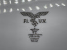 Original WW2 German Luftwaffe Air Force Porcelain Square Bowl - 1940 Dated - The Militaria Shop