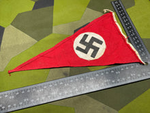 Load image into Gallery viewer, Original WW2 German Party Pennant - 1945 Dated
