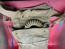 Load image into Gallery viewer, British Army WW2 Soldiers Gas Mask &amp; Bag Set - Dated
