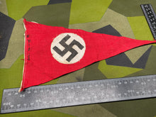 Load image into Gallery viewer, Original WW2 German Party Pennant - 1945 Dated
