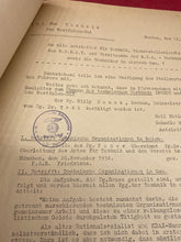 Load image into Gallery viewer, A group of WW2 German 1935 Dated NSDAP Documents. With Stamps etc
