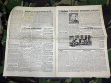 Lade das Bild in den Galerie-Viewer, Original WW2 German NSDAP VOLKSSTIMME Political Newspaper - 16th December 1941 - The Militaria Shop
