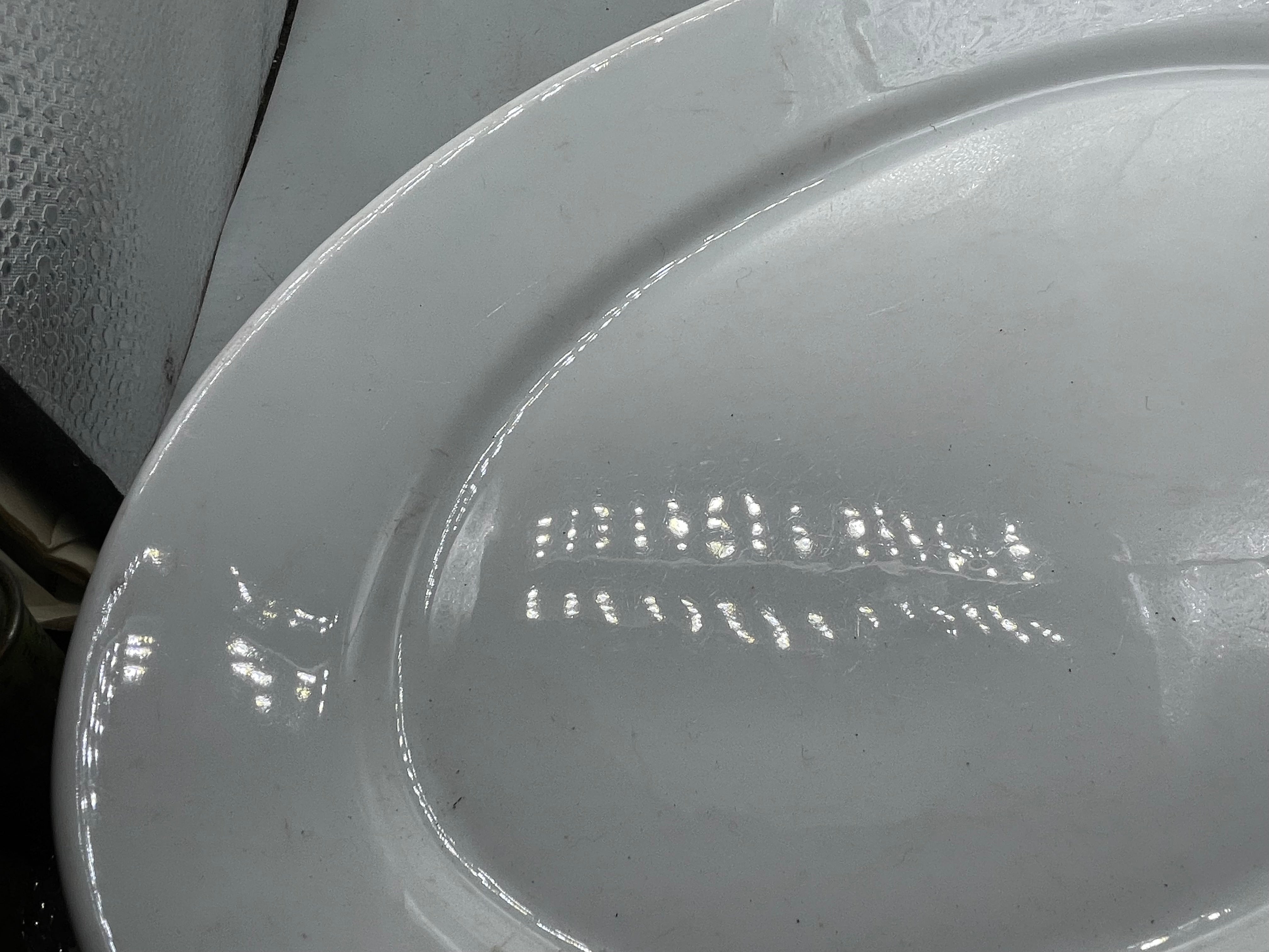 Original WW2 German Luftwaffe Air Force Serving Platter - 1939 Dated - The Militaria Shop