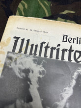 Load image into Gallery viewer, Original WW2 German Berlin Illustrated Political Newspaper - 24th October 1940 - The Militaria Shop
