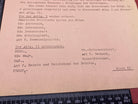 A WW2 German 1935 Dated NSDAP Document. With Stamps etc - The Militaria Shop