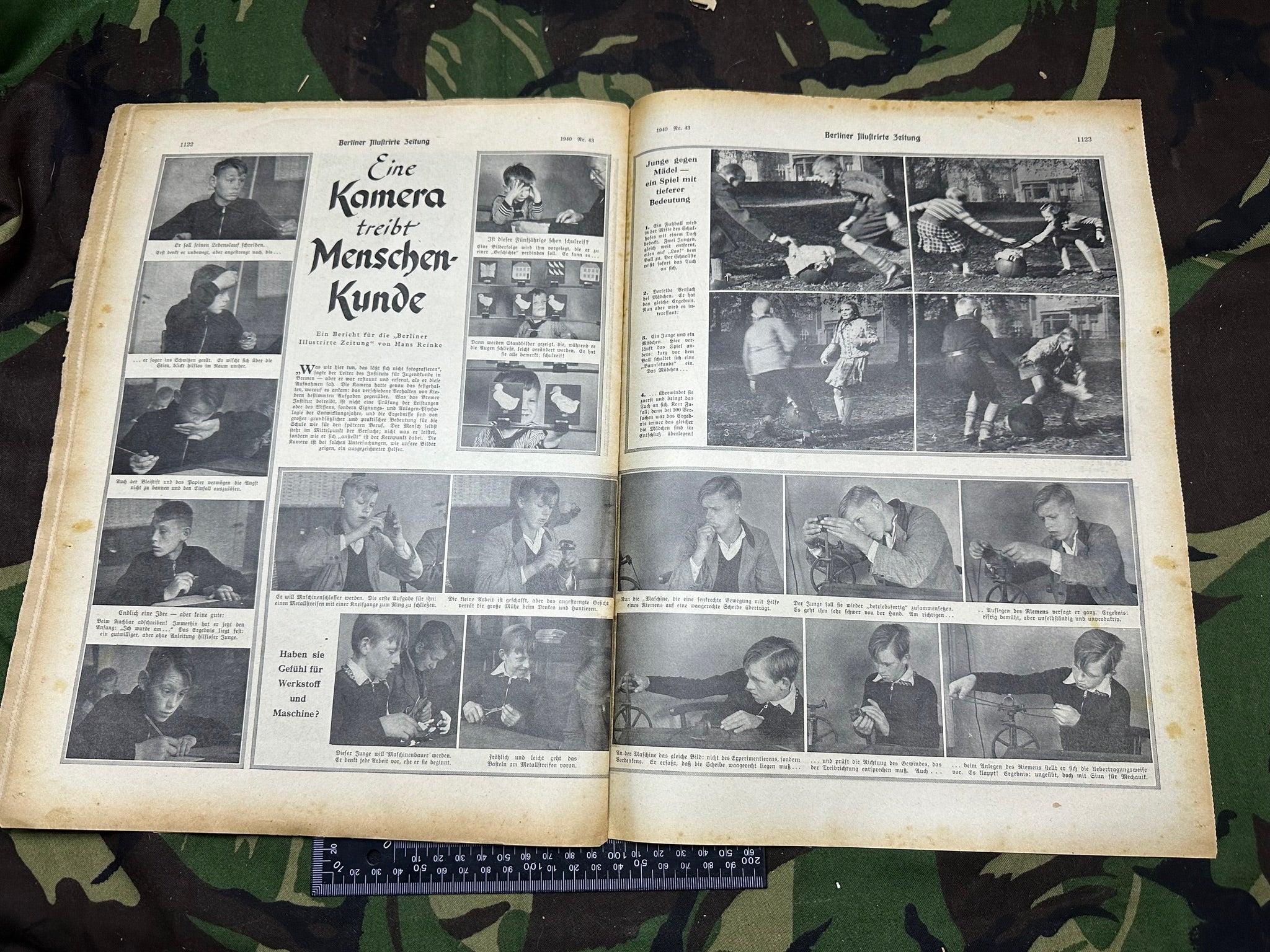 Original WW2 German Berlin Illustrated Political Newspaper - 24th October 1940 - The Militaria Shop