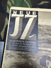 Load image into Gallery viewer, Original WW2 German Illustrated Political Magazine Neue JZ - 25th November 1941 - The Militaria Shop
