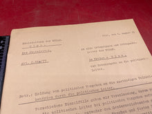 Load image into Gallery viewer, A WW2 German 1935 Dated NSDAP Document. With Stamps etc

