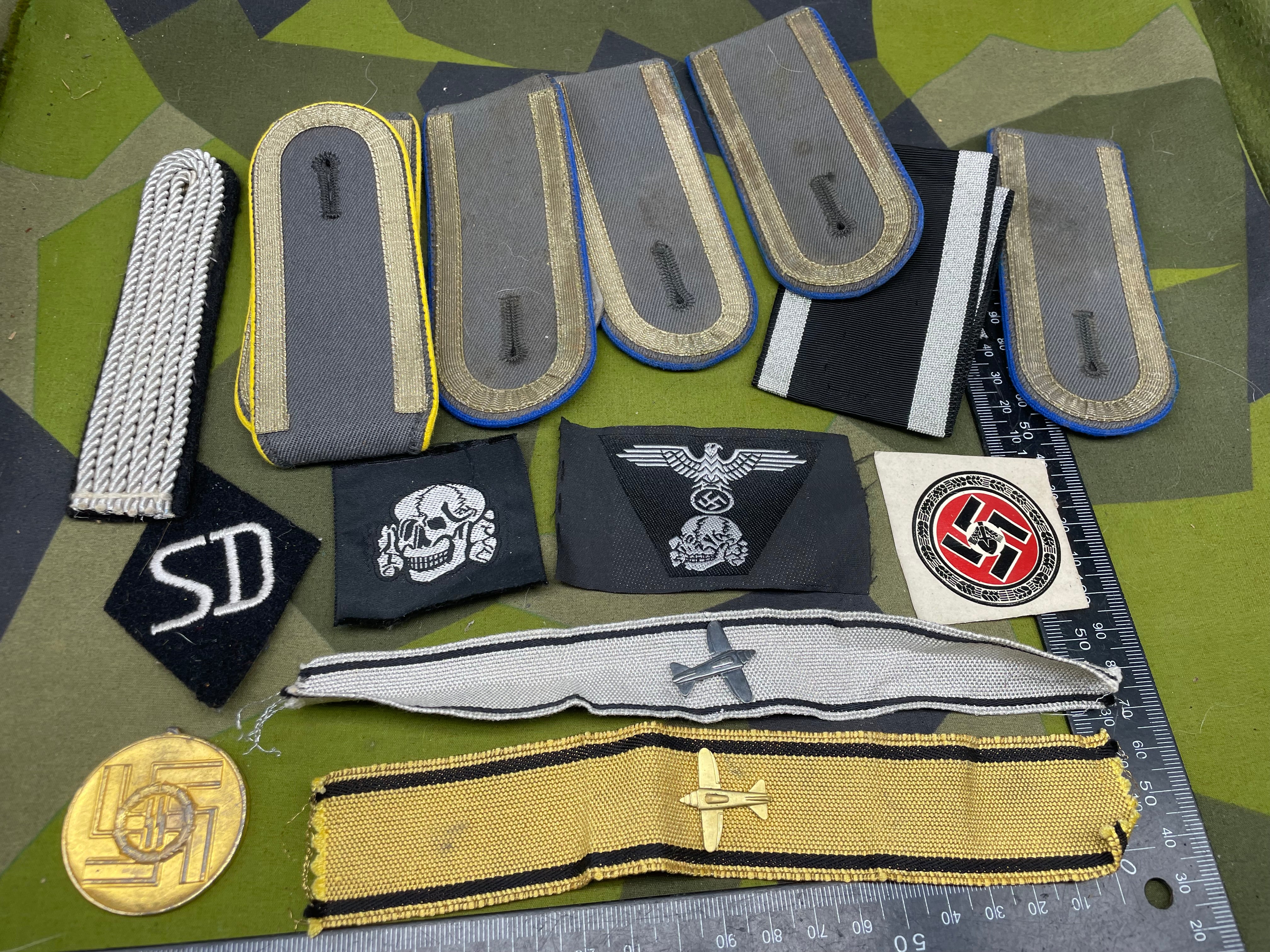 Group of WW2 German Insignia & Epaulettes - The Militaria Shop