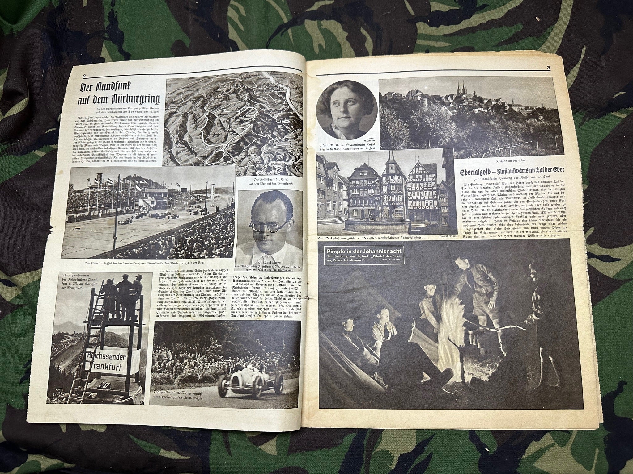 Original WW2 German Radio Magazine - June 1935 - The Militaria Shop