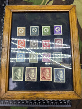 Load image into Gallery viewer, Display frame of Deutsches Reich / Hitler Postage Stamps
