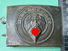 Lade das Bild in den Galerie-Viewer, WW2 German Army Youth Belt Buckle - Nice Reproduction
