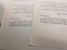 Charger l&#39;image dans la galerie, Group of WW2 German Technical School Letters.

