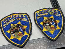 Charger l'image dans la galerie, Matching Pair of Vintage US California Highway Patrol Shoulder Badges - The Militaria Shop

